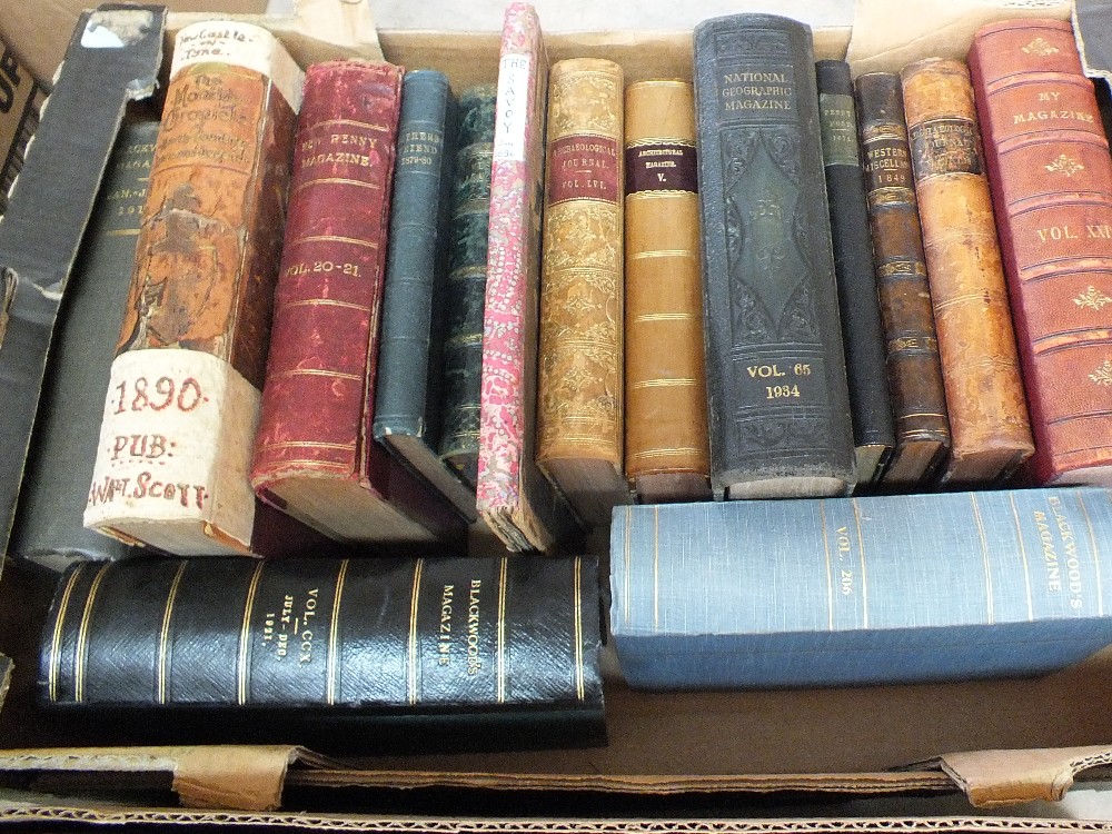 Various bound periodicals, 19th and 20th Century including Blackwoods, - Image 2 of 2