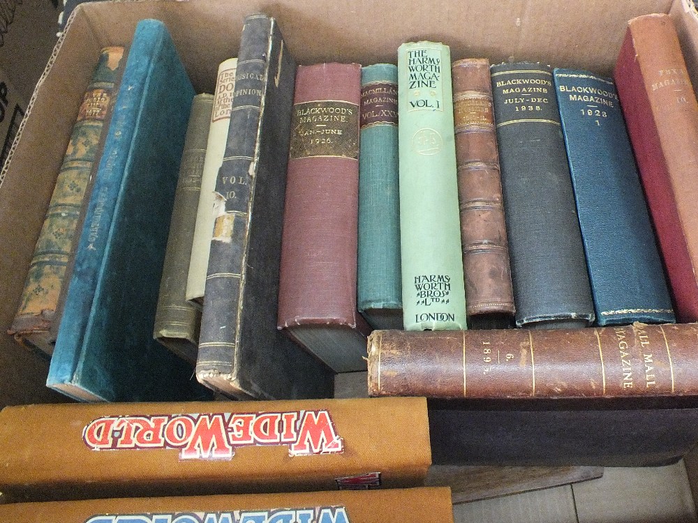 Various bound periodicals, 19th and 20th Century including Blackwoods,