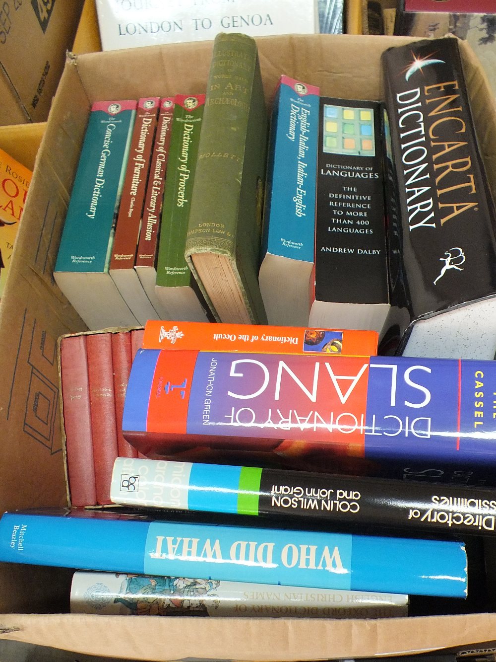 Various dictionaries,