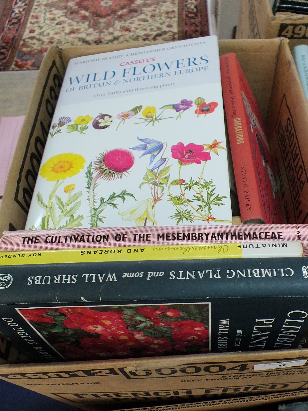 Cassells Wild Flowers plus other volumes on plants