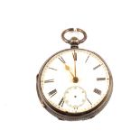 A Silver pocket watch