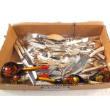 Various Silver plated cutlery etc