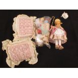 A mixed lot including 'Old Cottage Toys', Bo-Peep in box,