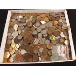 Various foreign and GB coinage