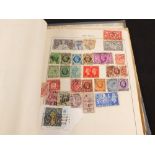 An album of stamps