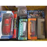 Various boxed models,