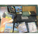 ZX Spectrum 48K, ZX Spectrum plus Sinclair joystick, power supply and TV cable,