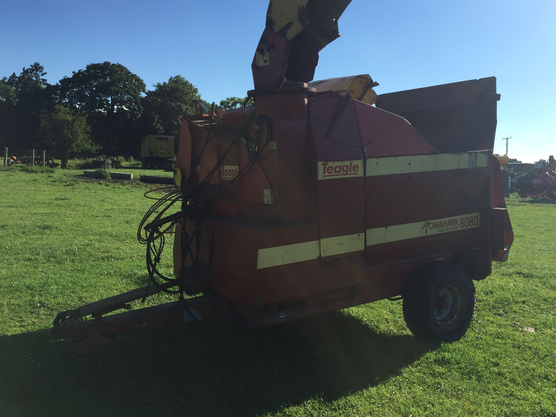 Teagle 8080 straw chopper. Stored near Reading. No VAT on this item. - Image 3 of 4