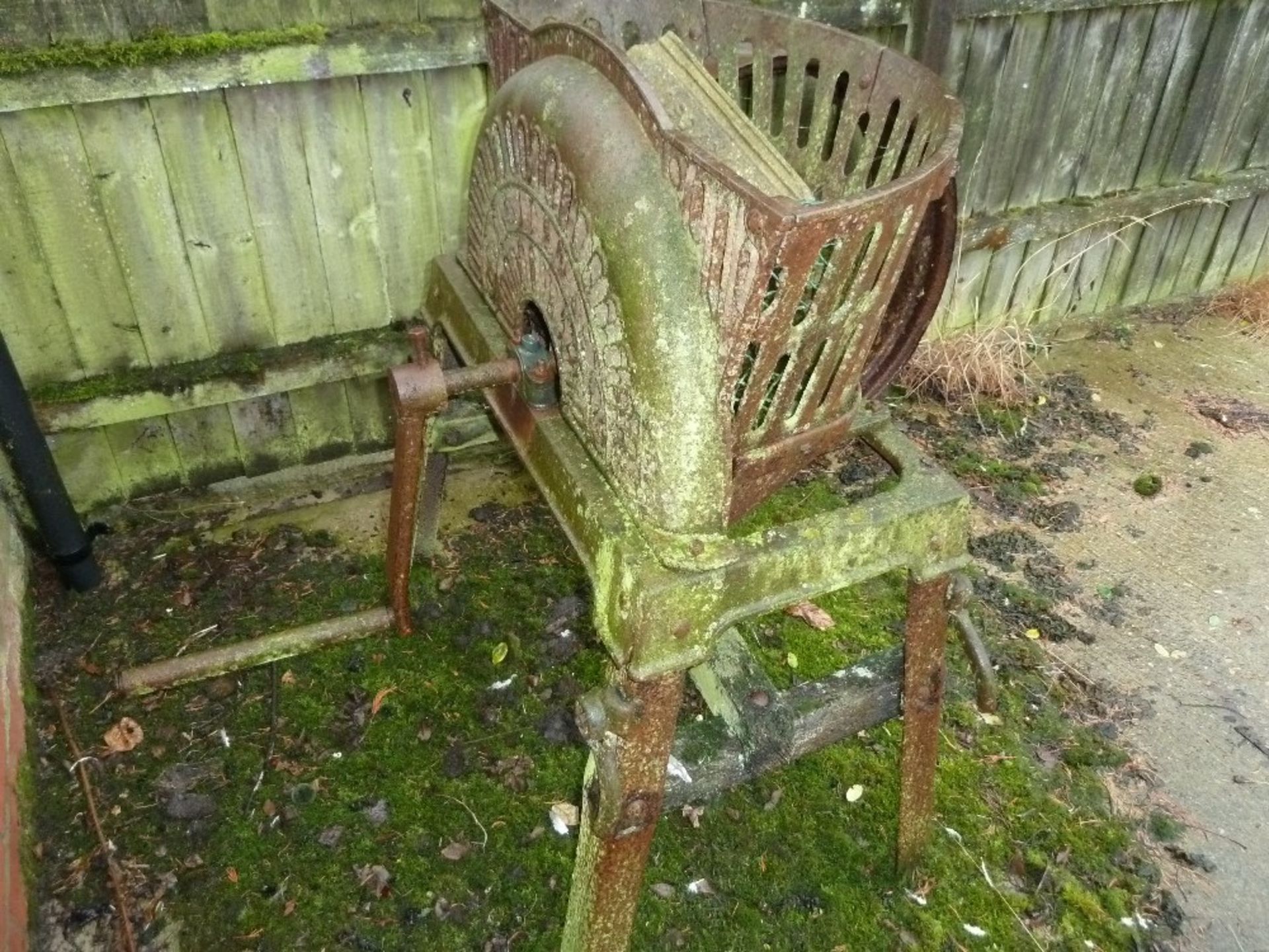 "The Eclipse" Vintage root cutter. Stored near Beccles. No VAT on this item.