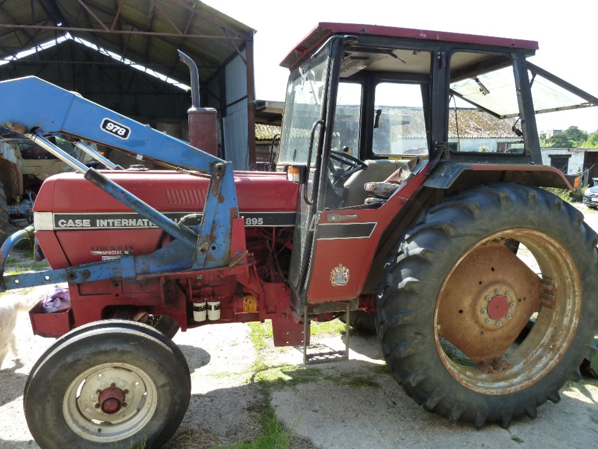 Case International 895 Stockman Special 2WD, L556 PNG, showing 3446 hrs, PUH,