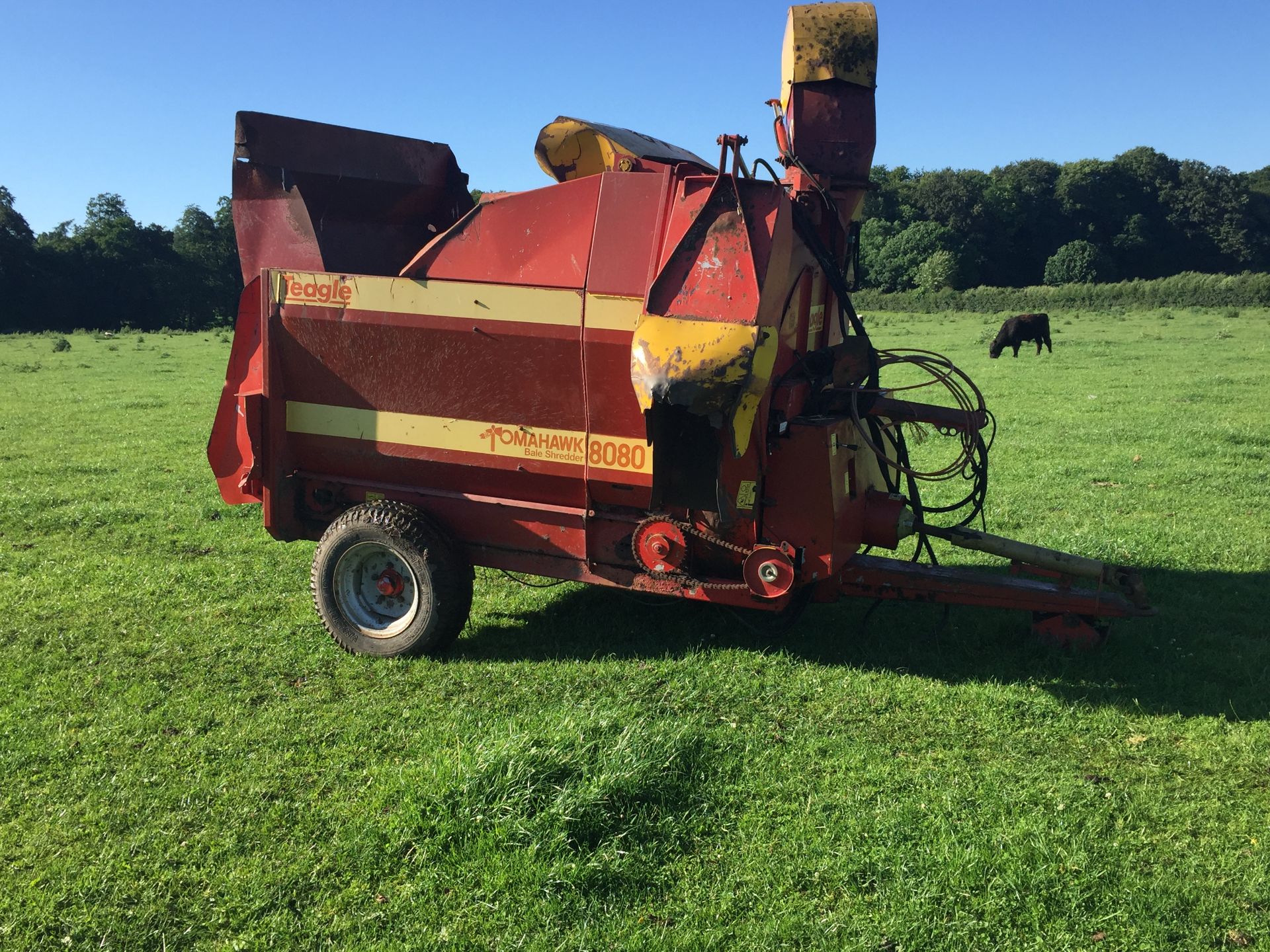 Teagle 8080 straw chopper. Stored near Reading. No VAT on this item.