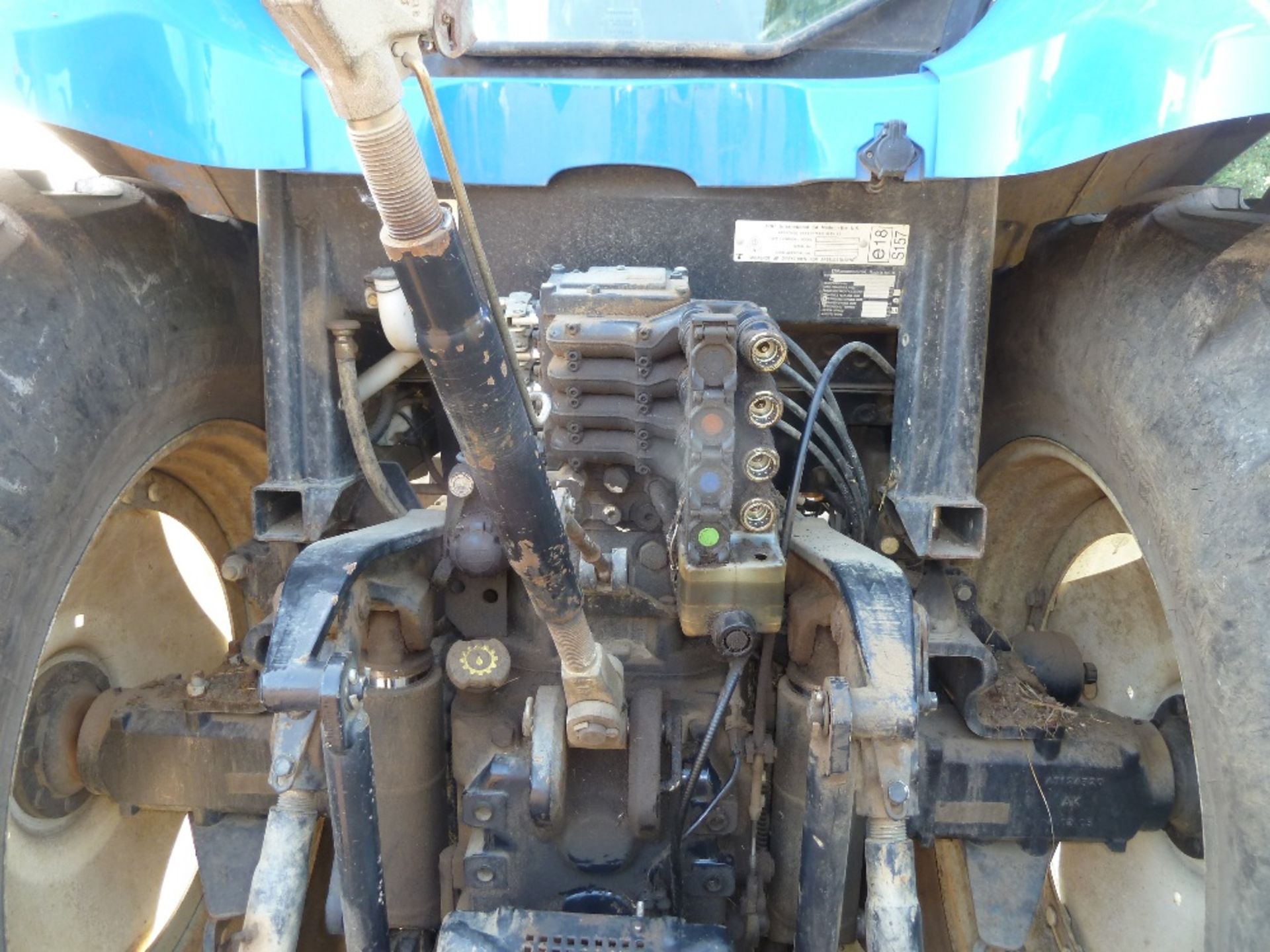 New Holland TS115A, ET04 TNL, front wafer weights x 18 45KG, 3,017 hrs, creeper box 40K, 1 owner, - Image 7 of 10