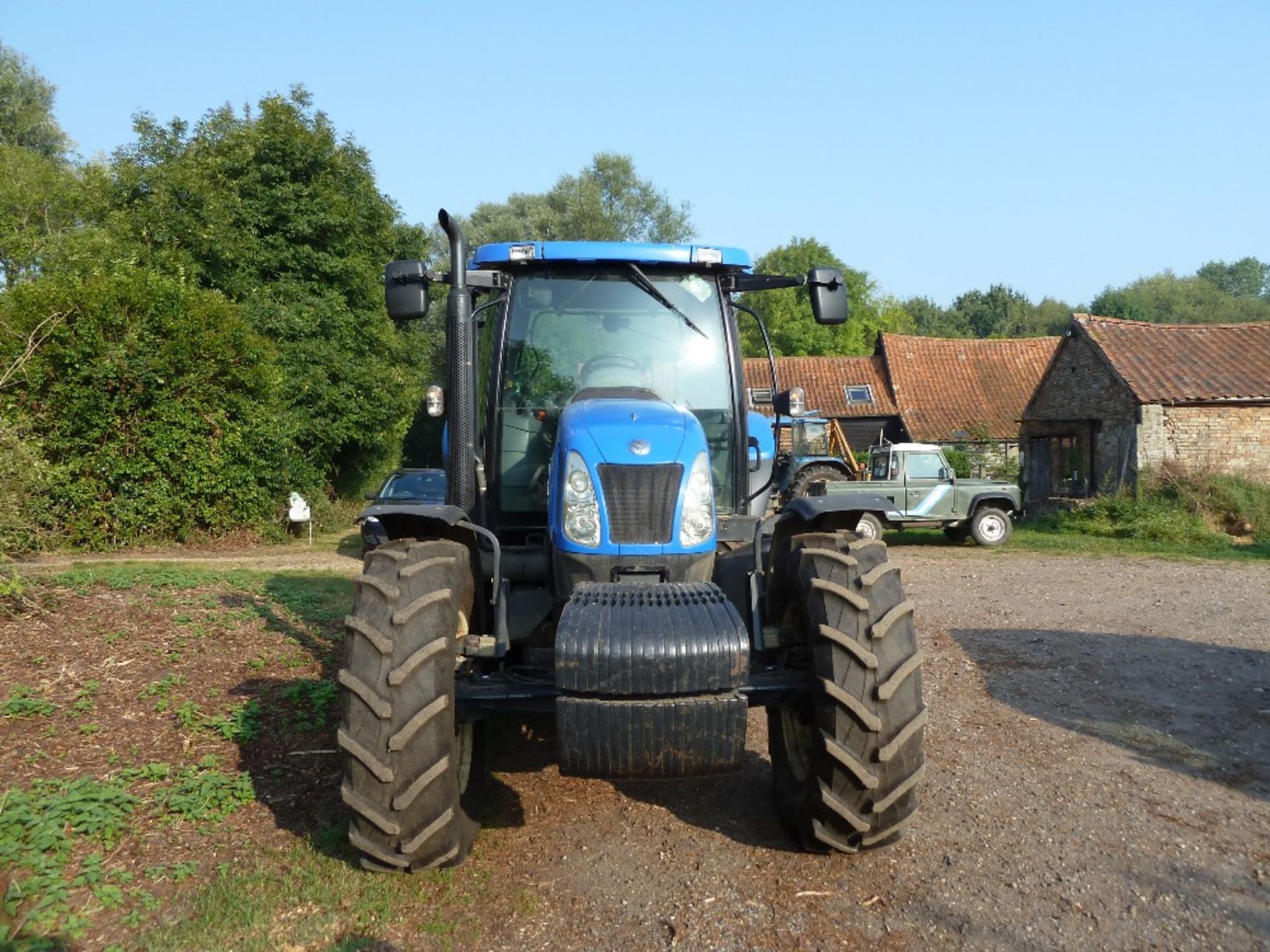 New Holland TS115A, ET04 TNL, front wafer weights x 18 45KG, 3,017 hrs, creeper box 40K, 1 owner, - Image 3 of 10
