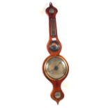 A 19th Century Mahogany banjo barometer by Newson,