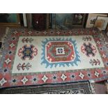 A Kars floral rug