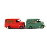 Two unboxed Dinky Trojan vans,