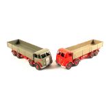 An unboxed 901 Foden eight wheel diesel wagon 2nd type cab and chassis,