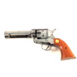 A replica Colt S/A revolver .