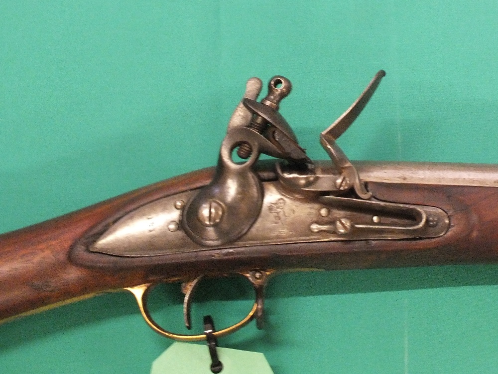 A Brown Bess East India Company Flintlock musket, - Image 2 of 2