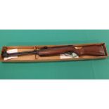 A 'boxed as new' QB36-1 .22 under lever air rifle S/No.