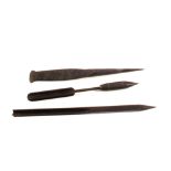 WWI (PATTERN) flatchet darts as dropped by aircraft,