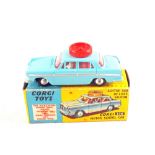 A boxed Corgi 236 Austin A60 Motor School car