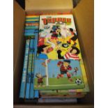 Various childrens annuals, Beano,