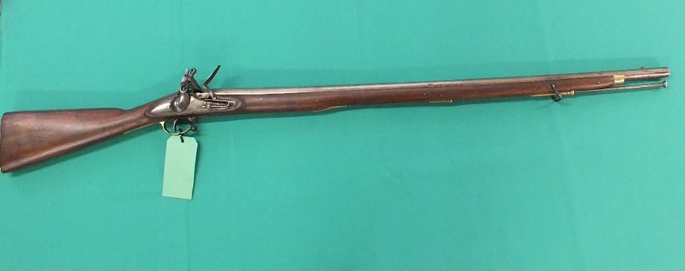 A Brown Bess East India Company Flintlock musket,