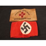 Two German WWII (PATTERN) armbands,