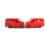 Two unboxed Dinky Trojan vans,