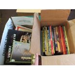 Two boxes of annuals,