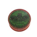 A vintage tin of percussion caps