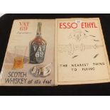 Leonard Mitchell original advertising artwork, Esso Ethyl, Lilliput,