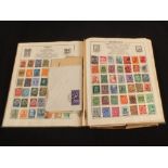 Three albums of world stamps and covers including Australia and New Zealand