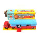 A boxed Corgi 1130 circus horse transporter (flaps detached)