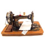A Frister & Rossmann sewing machine
