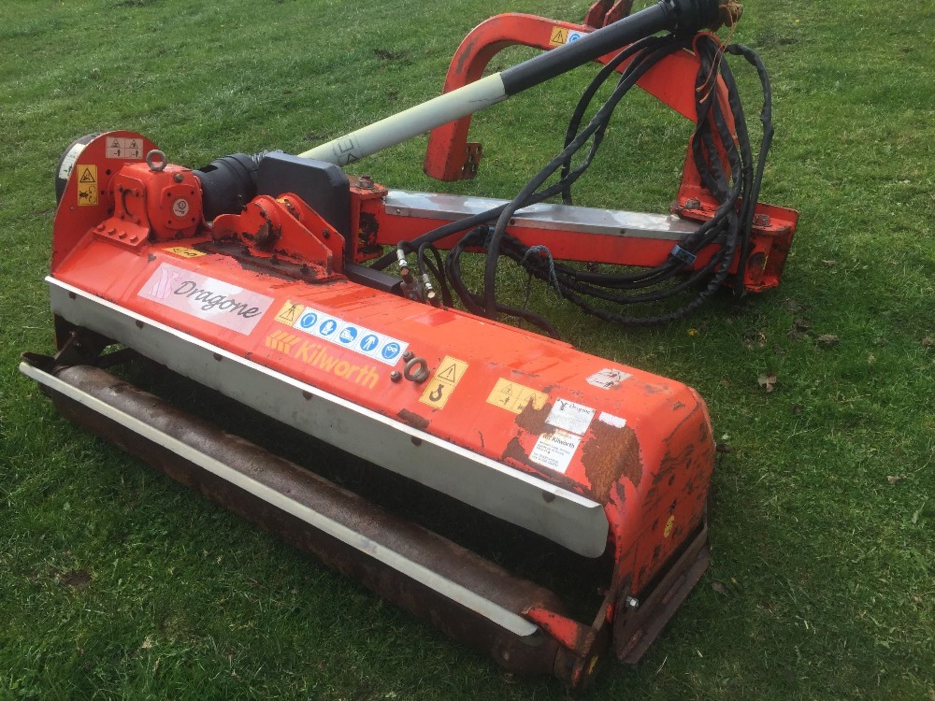 Kilworth verge mower, year 2002. Stored near Reading. No VAT on this item. - Image 3 of 4