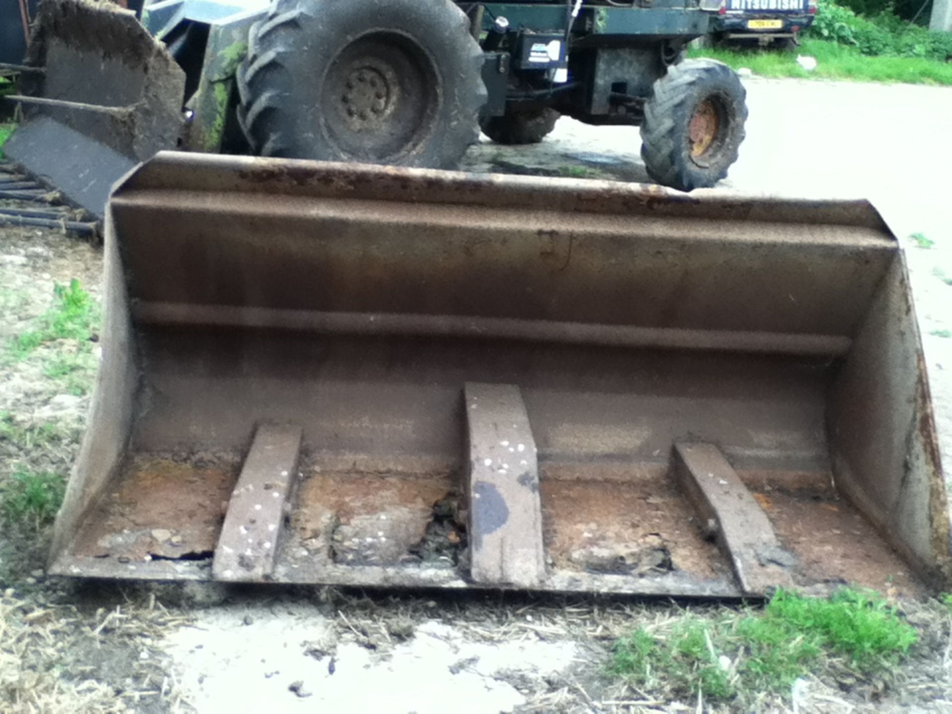 Tip toe bucket, needing floor repairs. Stored near Sea Palling.