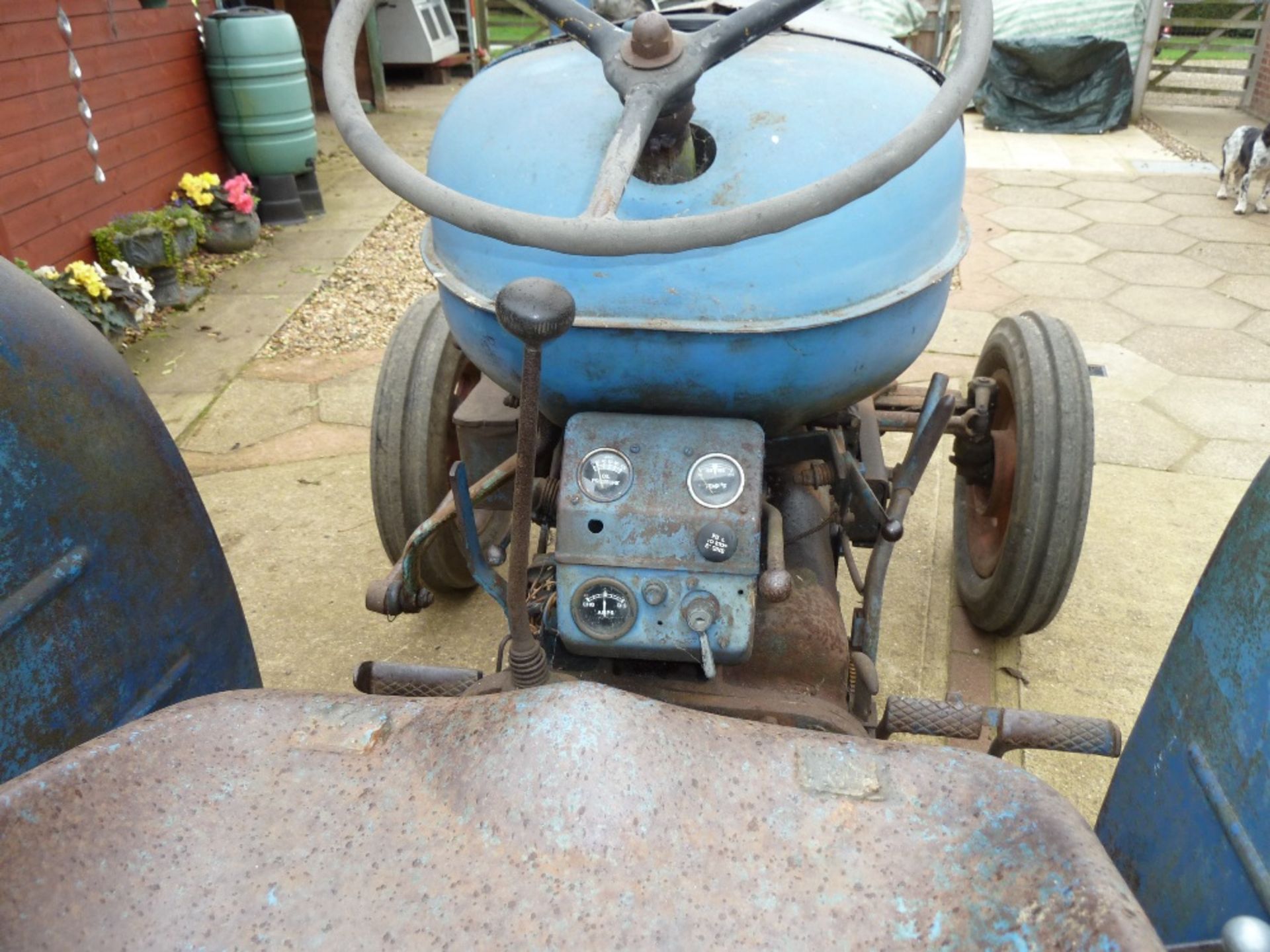 Fordson Major, diesel, 1954, original condition, tyres slightly perished, V5, RVF 862, - Image 4 of 7