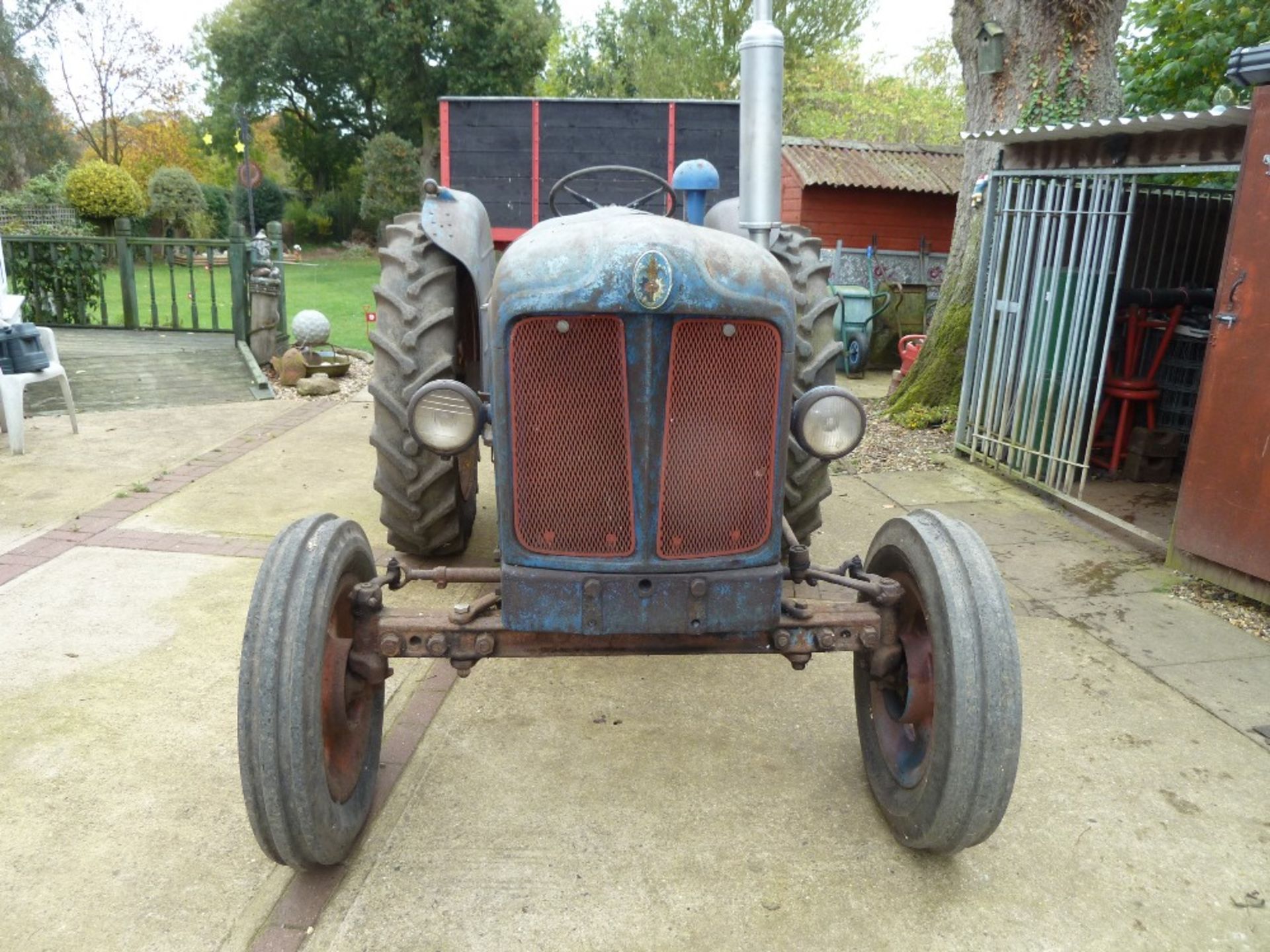 Fordson Major, diesel, 1954, original condition, tyres slightly perished, V5, RVF 862, - Image 3 of 7