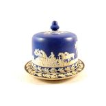 A Victorian Jasperware cheese bell (restored)