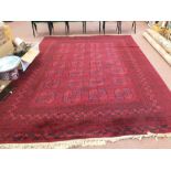 An Afghan carpet,