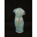 A French opalescent glass torso by Savino,