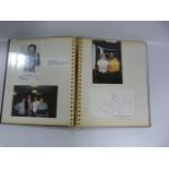 Album Containing 27 Signed Photos to Include John Feeney, John Conteh, Jack Bodell, Frank Bruno,