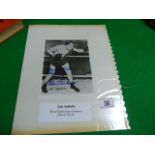 Signed Photo of Lou Amberts - World Lightweight Champion 1936 - 37