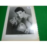 Signed Gerry Cooney Picture - British Champion Boxer