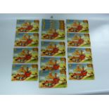23 Bamforth Number G321 Merry Message Series Postcards