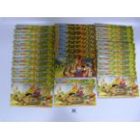 23 Bamforth Number G317 Merry Message Series Postcards