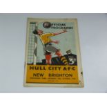 Hull City V New Brighton 1948