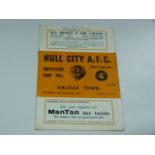 Hull City V Halifax Town 1959 (Special)